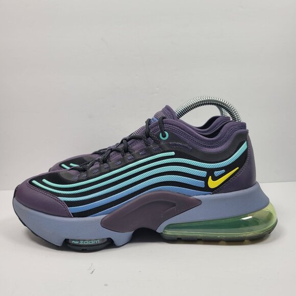 Nike Air Max ZM950 SAMPLE Men's Purple/Teal/Black Sneakers US Size 9 - Picture 2 of 9